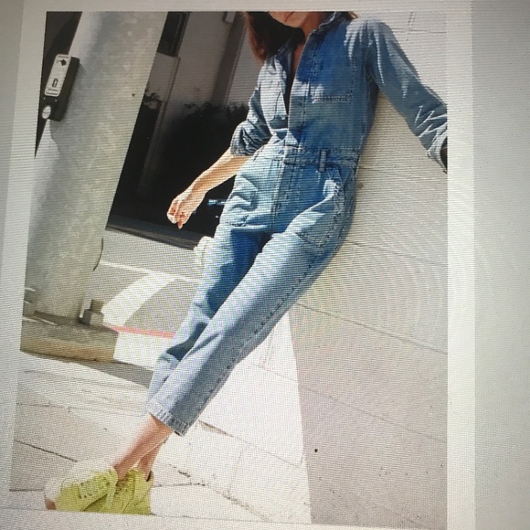 Everlane Pants - Everlane denim coveralls/boiler suit/jumpsuit